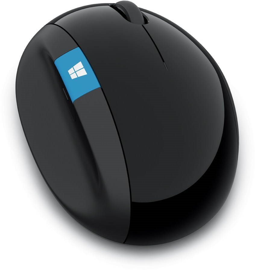 Microsoft Mouse Sculpt Ergonomic Mouse Win7 / 8 Fekete