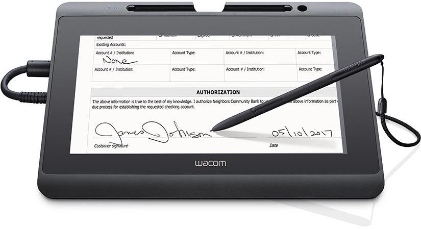 Wacom Signature Set - DTH-1152 & sign PDF-hez