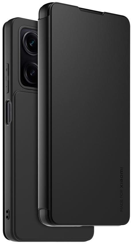 Made for Xiaomi Book Redmi Note 12 Pro 5G tok, fekete