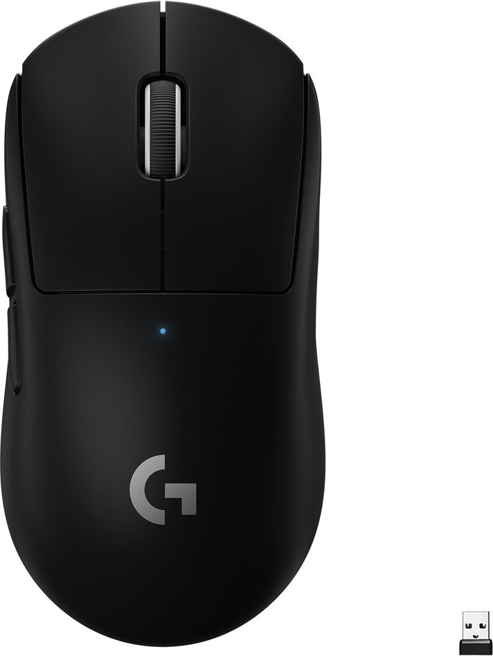 Logitech Gaming Mouse G PRO X SuperLight, vezeték nélküli játékegér, fekete