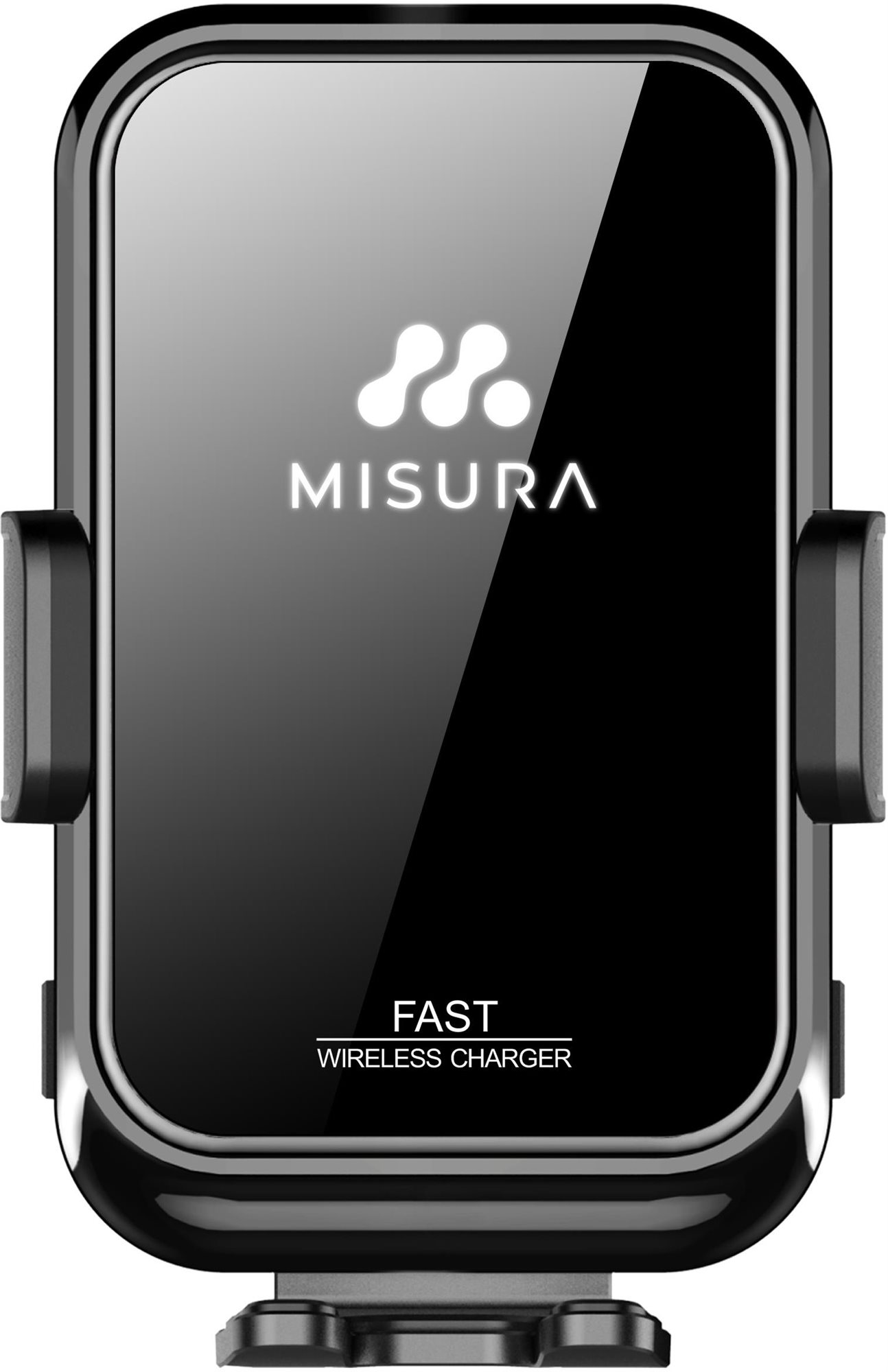 Misura MA04 - Autós telefontartó vezeték nélküli QI.03 töltéssel BLACK