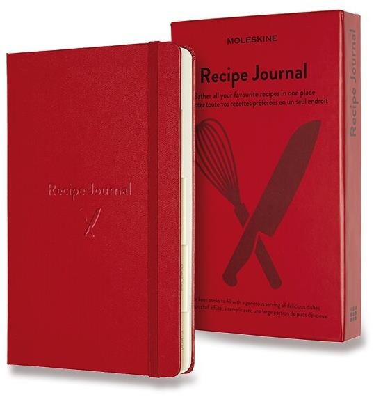 MOLESKINE Passion Journal Recipe L, kemény borító