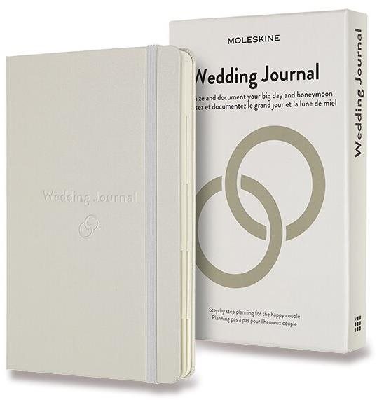 MOLESKINE Passion Journal Wedding L, kemény borító