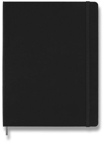 MOLESKINE Smart Writing XL, kemény borító, vonalas, fekete