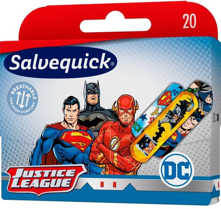 SALVEQUICK Gyerek tapasz Justice League 20 db