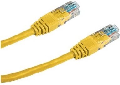 Datacom CAT5E UTP 2 m, sárga