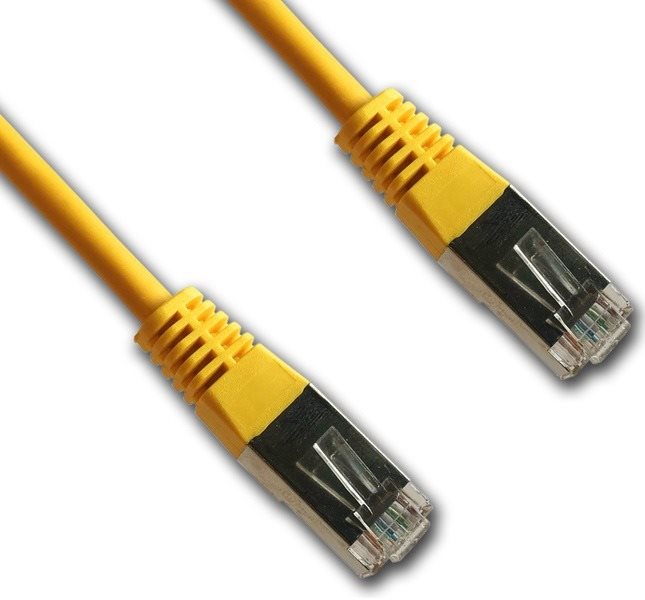 Datacom CAT5E FTP 0,5 m, sárga