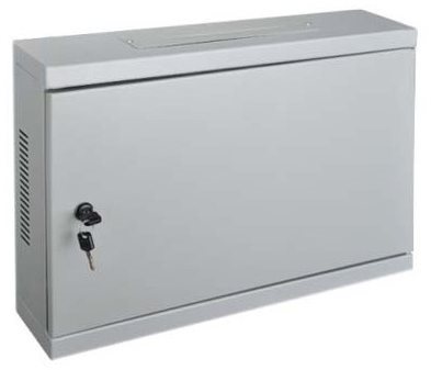 Szerver szekrény Datacom 19" kapcsolószekrény 3U 540/400/180 mm (lemez) WALL3