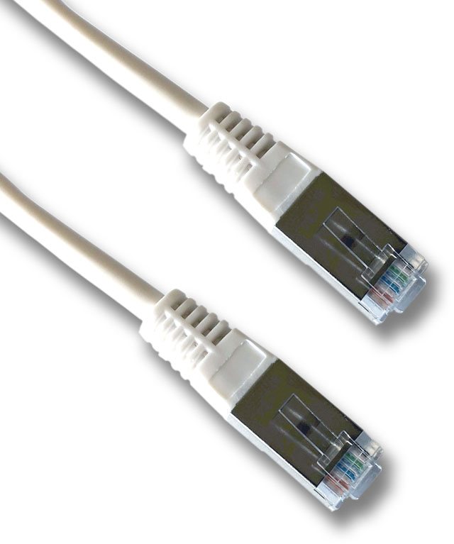 Datacom Patch cord FTP CAT5E, 0.5m, fehér
