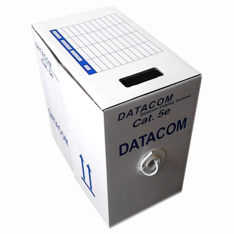 Datacom FTP CAT5E LSOH, 305m, szürke, box