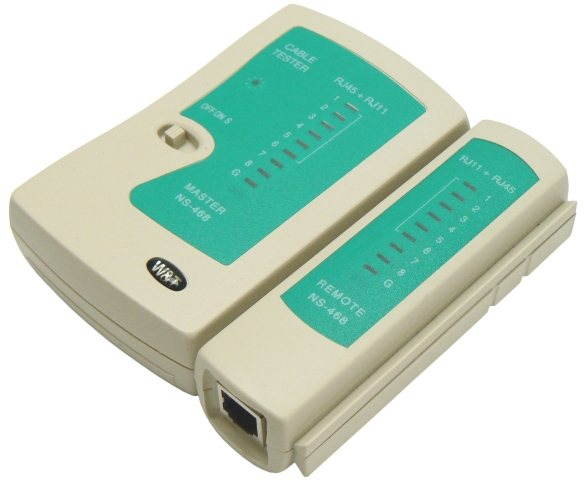 Cable Tester NS-468 hálózat UTP / STP - RJ45