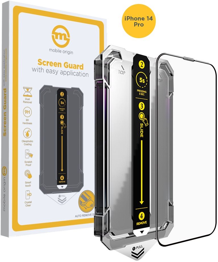 Mobile Origin Screen Guard iPhone 14 Pro üvegfólia + applikátor