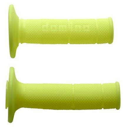 Domino gripy 6131 offroad délka 120 + 123 mm, neon žluté