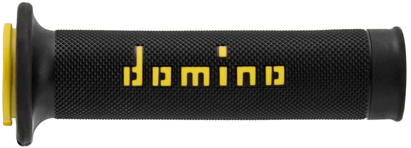 Domino gripy A010 road délka 120 + 125 mm, černo-žluté