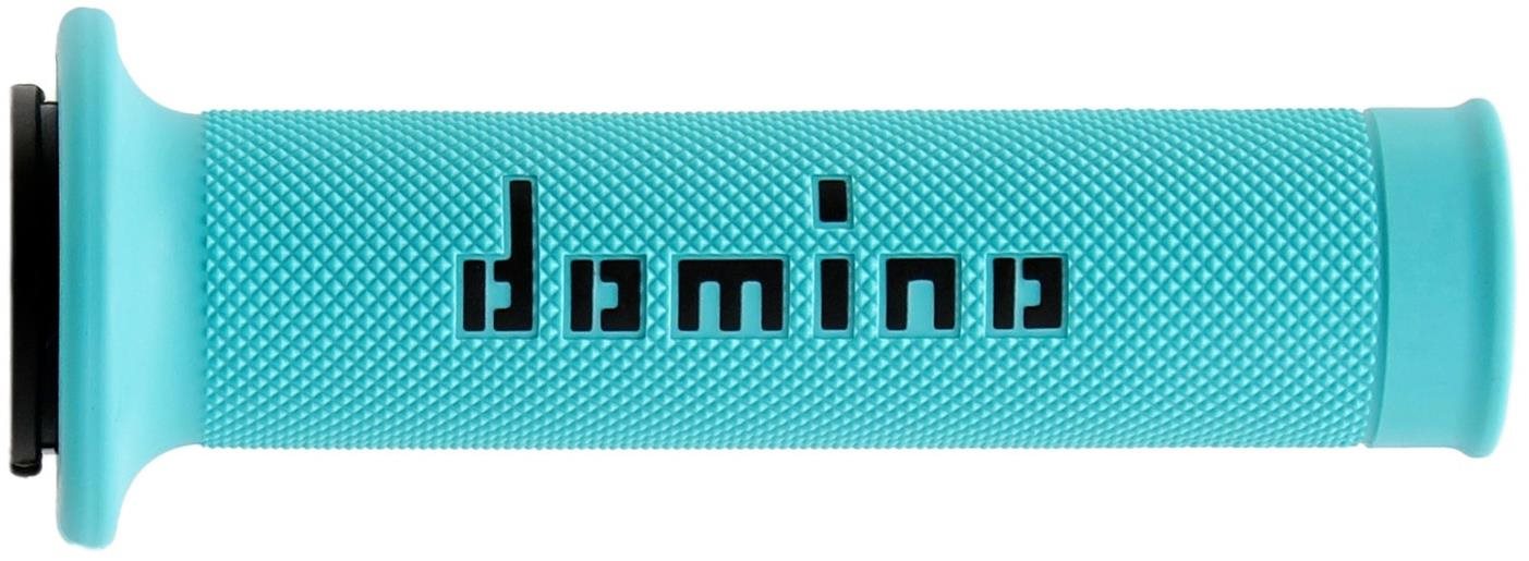 Domino gripy A010 road délka 120 + 125 mm, azurová-černá