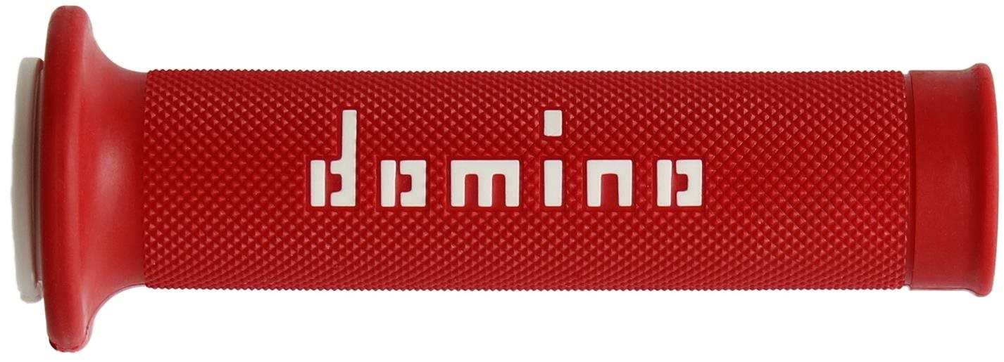 Domino gripy A010 road délka 120 + 125 mm, červeno-černé M018-371
