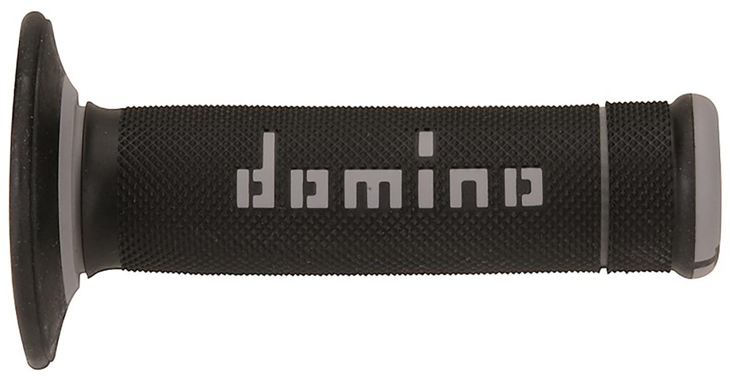 Domino gripy A190 offroad délka 123 + 120 mm, černo-šedé