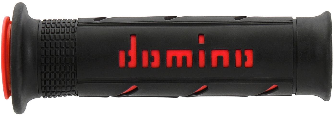 Domino gripy A250 road délka 120 + 125 mm, černo-červené