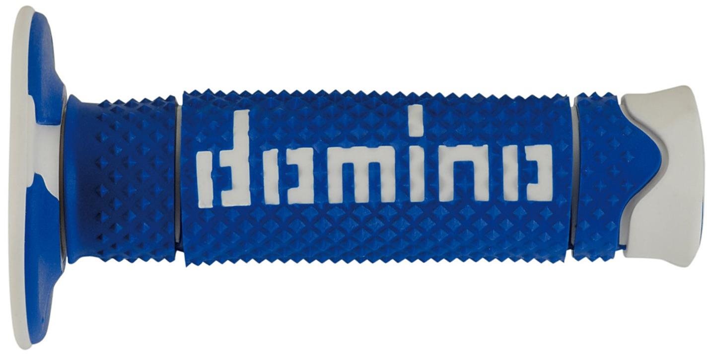 Domino gripy A260 offroad délka 120 mm, modro-bílé