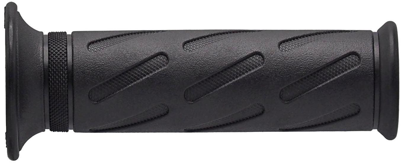Domino gripy OEM Suzuki styl road délka 124/118 mm, černé