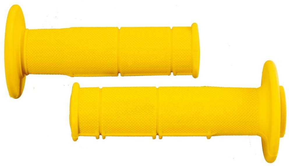 RTECH gripy Racing měkké, žluté, pár, délka 116 mm