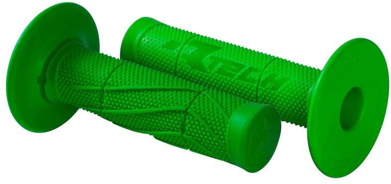 RTECH gripy Wave měkké, zelené, pár, délka 118 mm