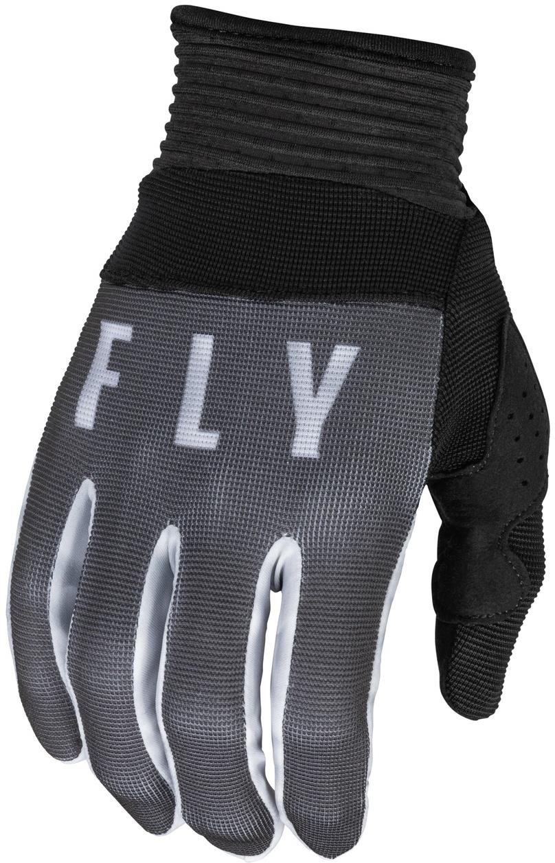 Fly Racing rukavice F-16, 2023 šedá/černá/bílá