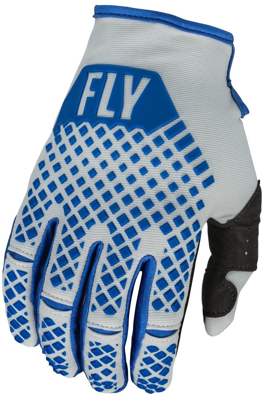 Fly Racing rukavice Kinetic, 2023 modrá/šedá