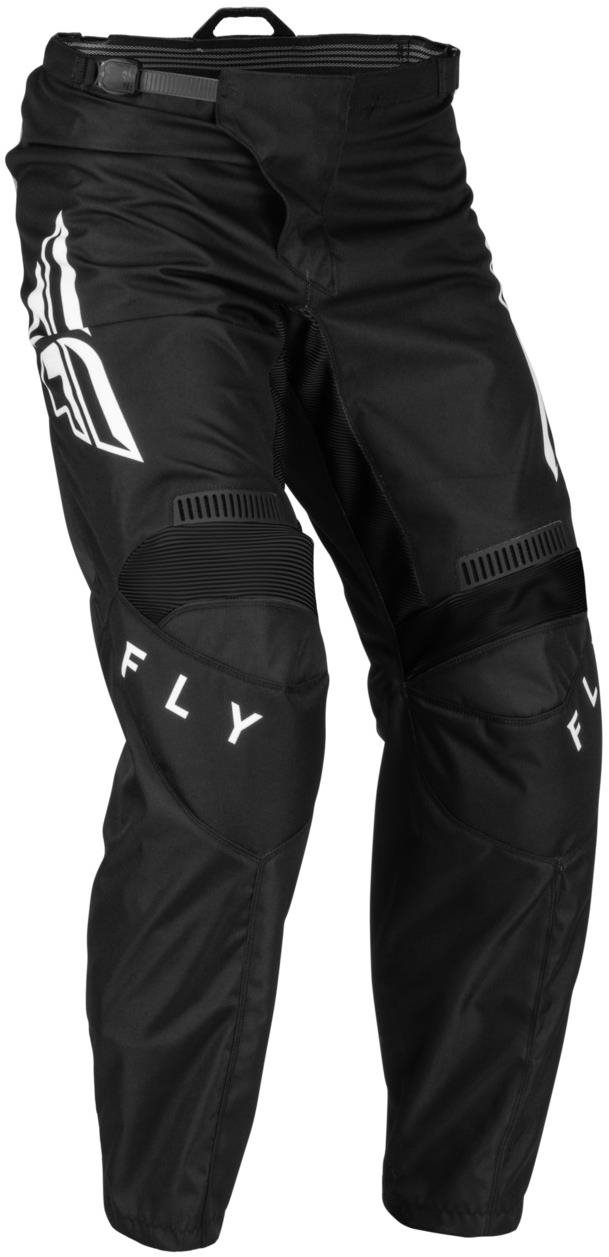 Fly Racing kalhoty F-16, 2023 černá/bílá