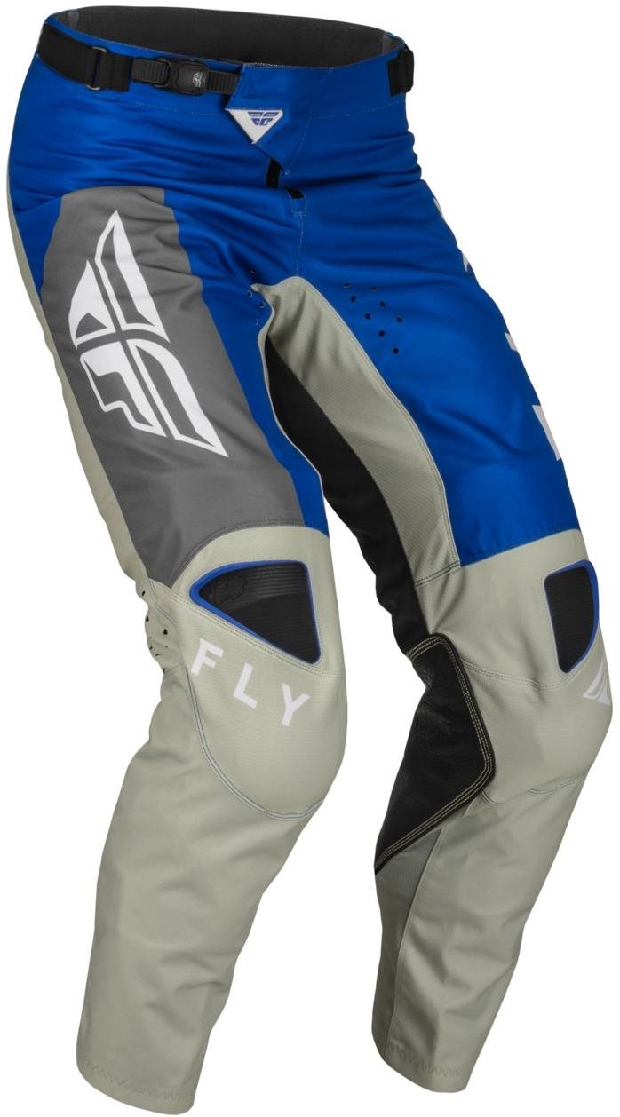 Fly Racing kalhoty Kinetic Jet, 2023 modrá/šedá/bílá