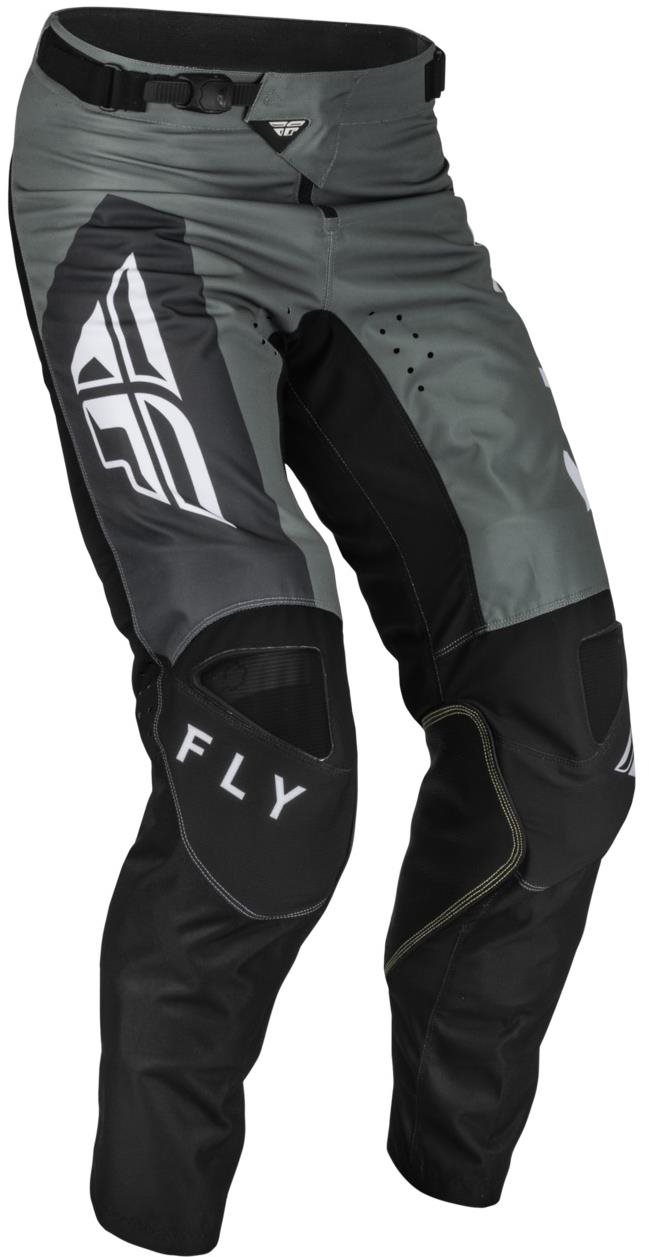 Fly Racing kalhoty Kinetic Jet, 2023 šedá/šedá/černá