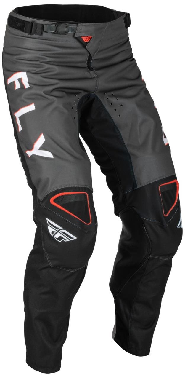 Fly Racing kalhoty Kinetic Kore, 2023 černá/šedá