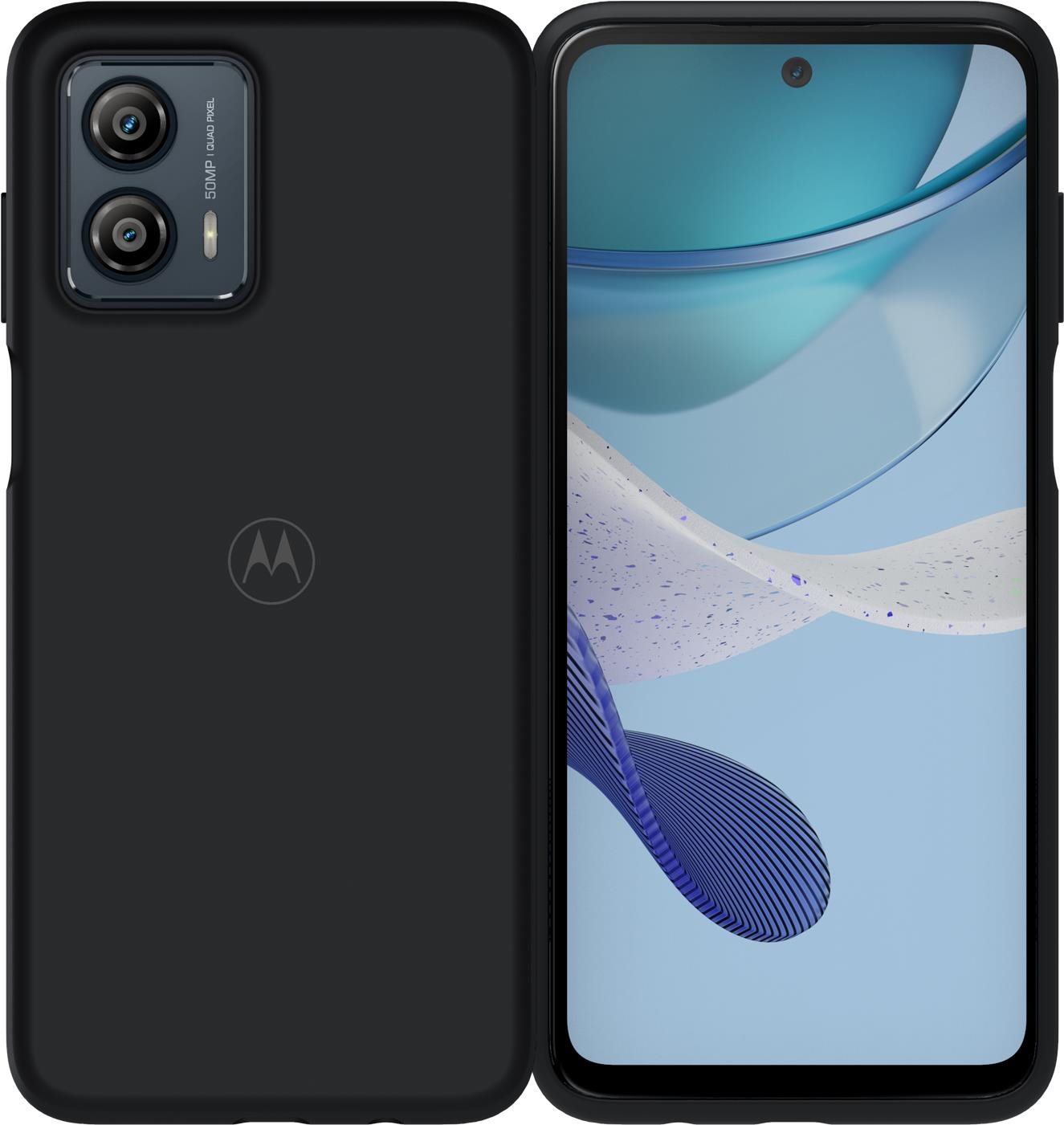 Motorola G53 fekete védőtok