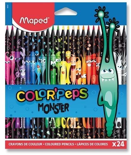 Maped Color´Peps Monster famentes, 24 szín