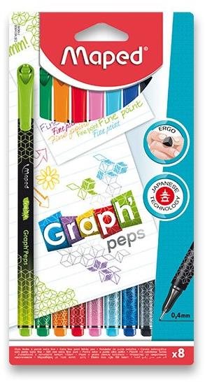 Maped Graph Peps Premium 0,4 mm 8 színben