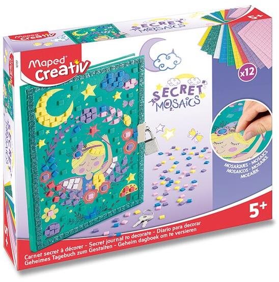 MAPED Secret Mosaics - Secret Diary Kreatív szett