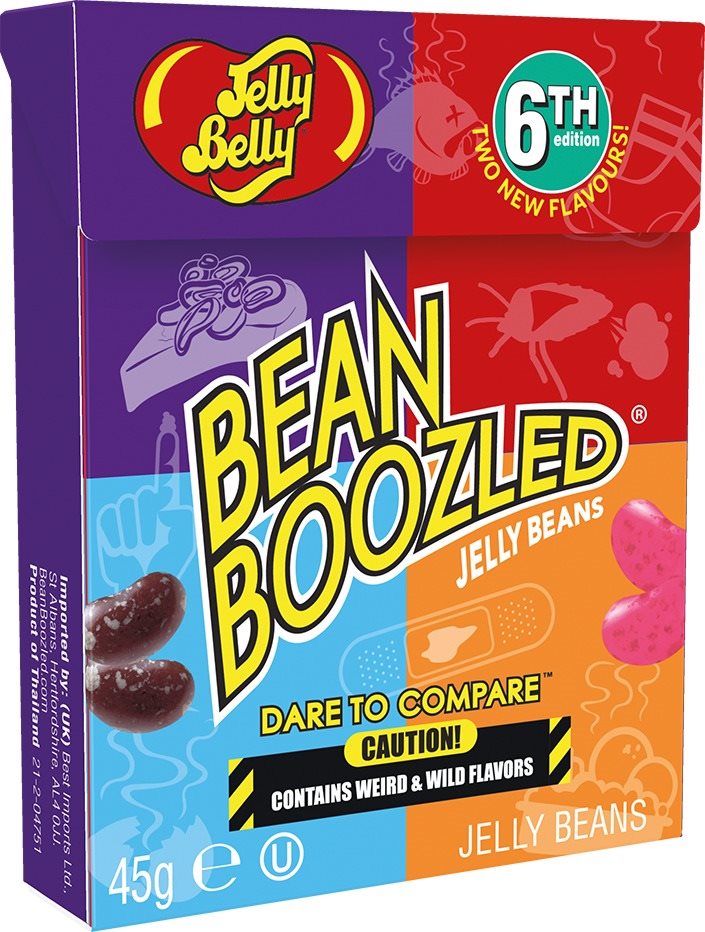 Jelly Belly - BeanBoozled édességdoboza