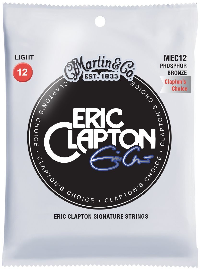 MARTIN Eric Clapton 92/8 Phosphor Bronze Light