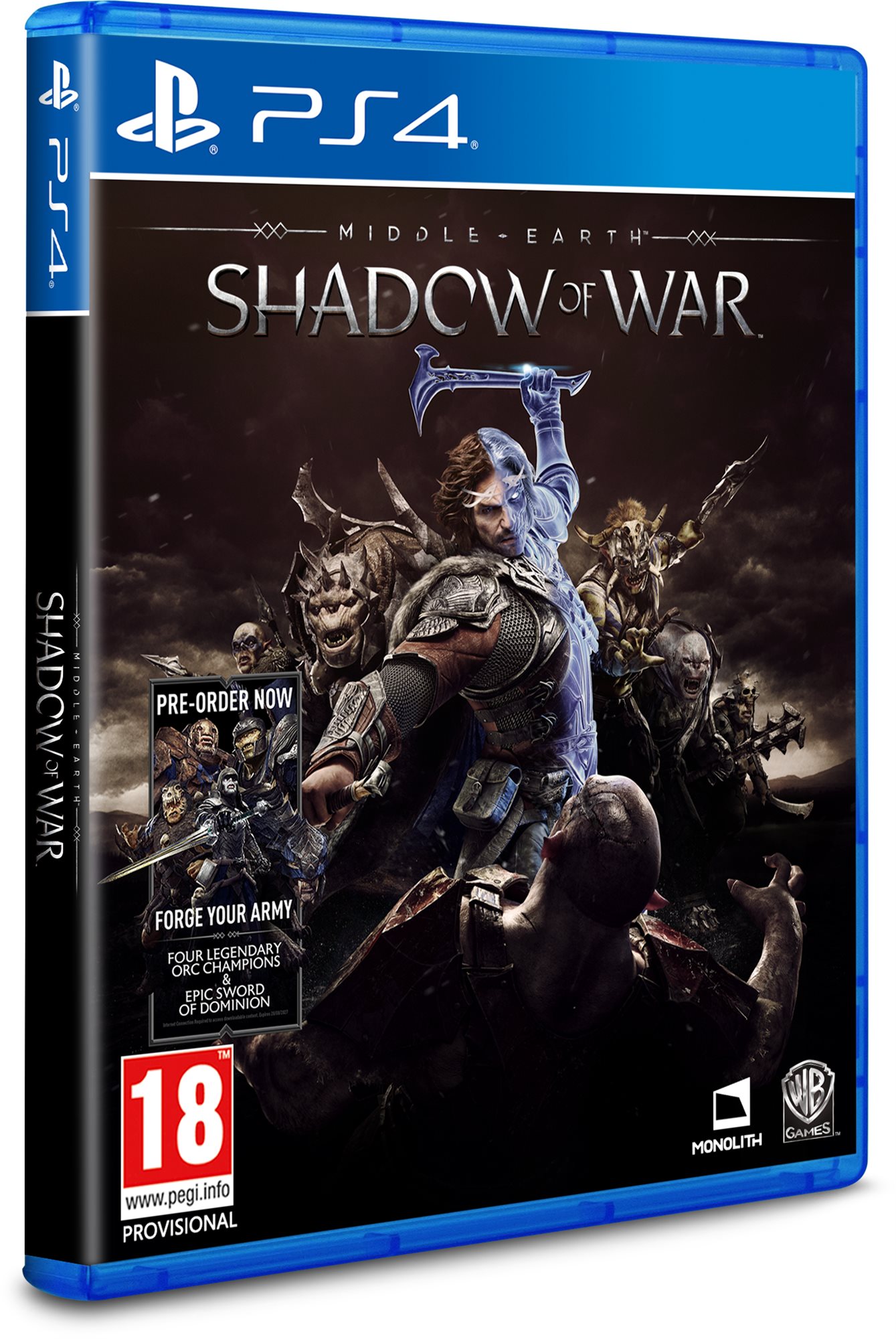 Konzol játék Middle-earth: Shadow of War - PS4, PS5