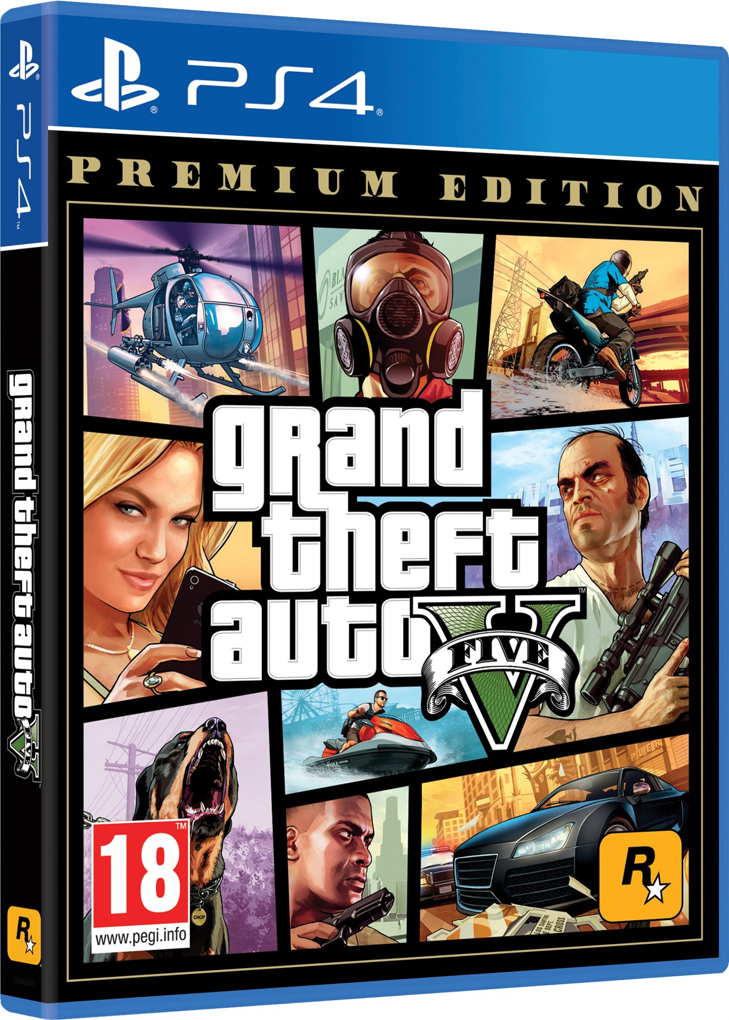 Konzol játék Grand Theft Auto V (GTA 5): Premium Edition - PS4, PS5