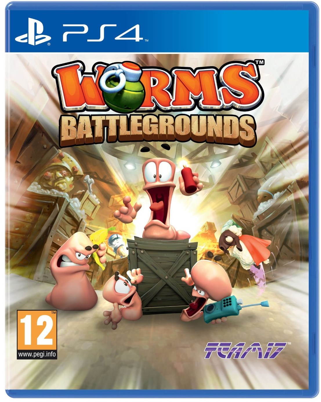 PS4 játék Worms Battlegrounds