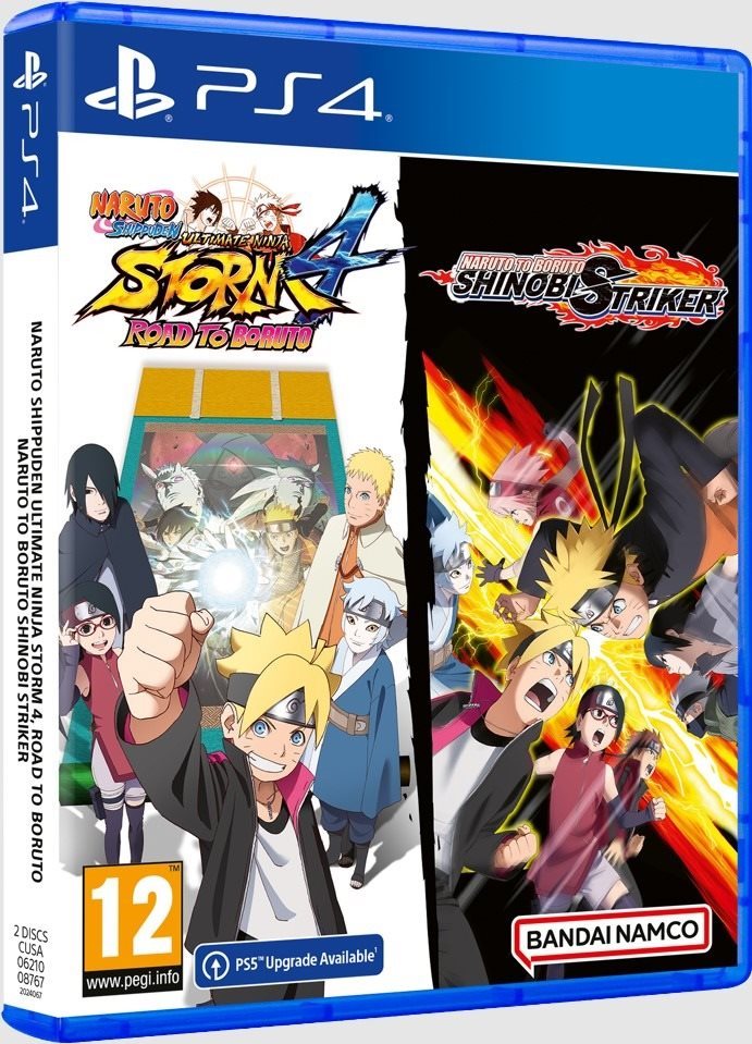Naruto Shippuden: Ultimate Ninja Storm 4 Road To Boruto + Naruto To Boruto: Shinobi Striker - PS4