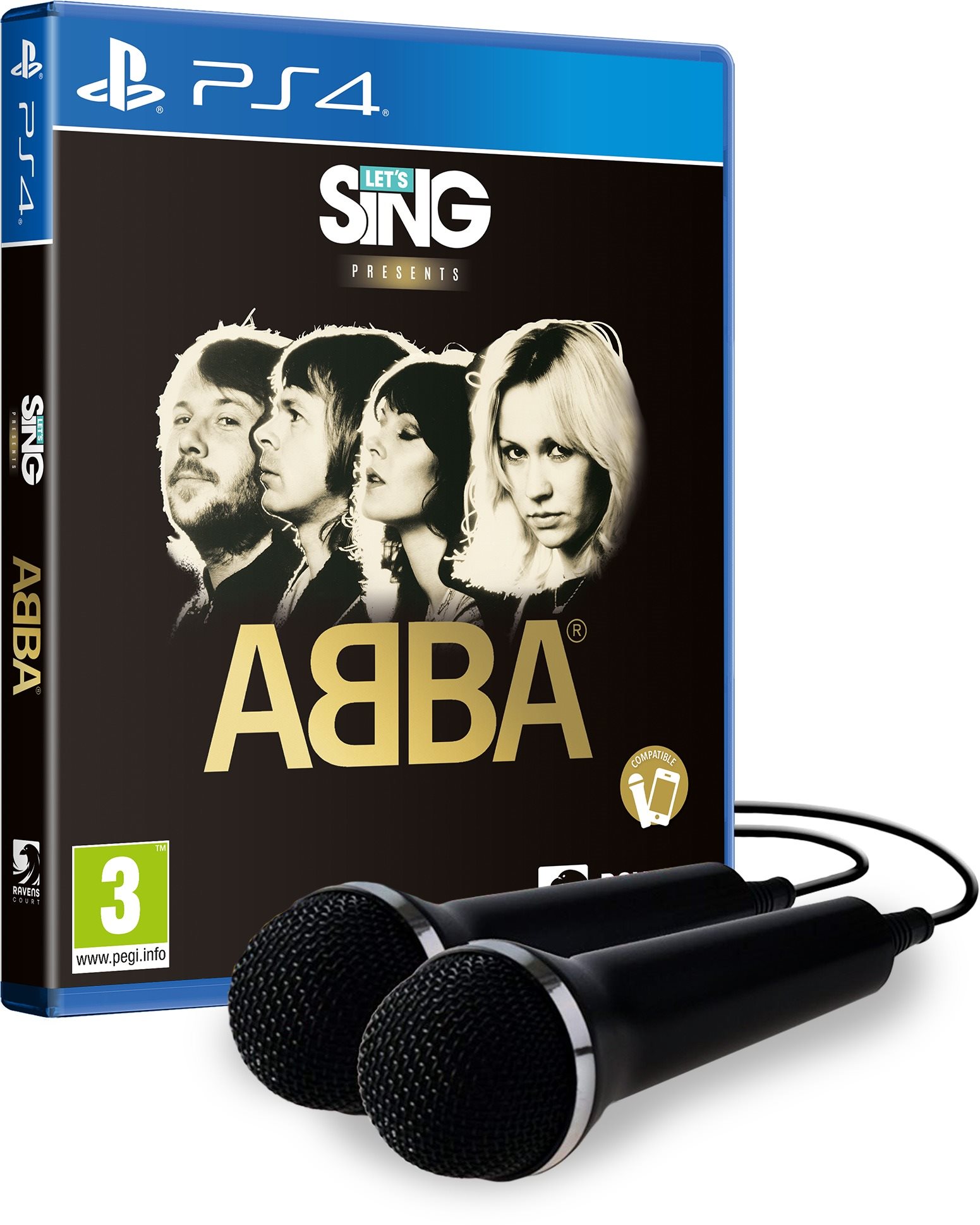 Lets Sing Presents ABBA + 2 microphones - PS4