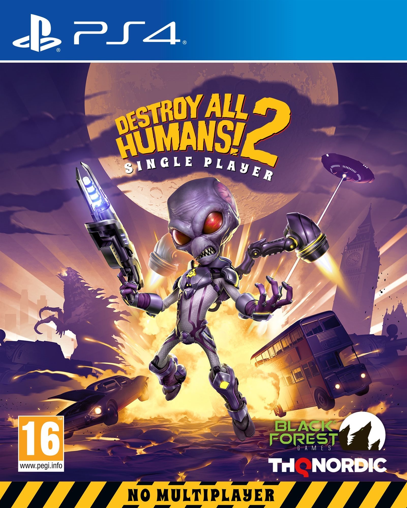 Destroy All Humans! 2 - Reprobed - Single Player - PS4