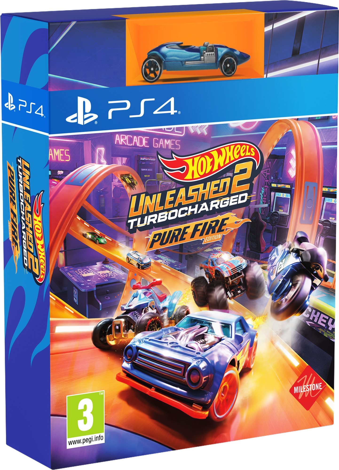 Konzol játék Hot Wheels Unleashed 2: Turbocharged Pure Fire Edition - PS4