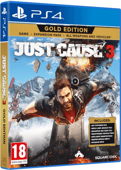 Konzol játék Just Cause 3 Gold - PS4