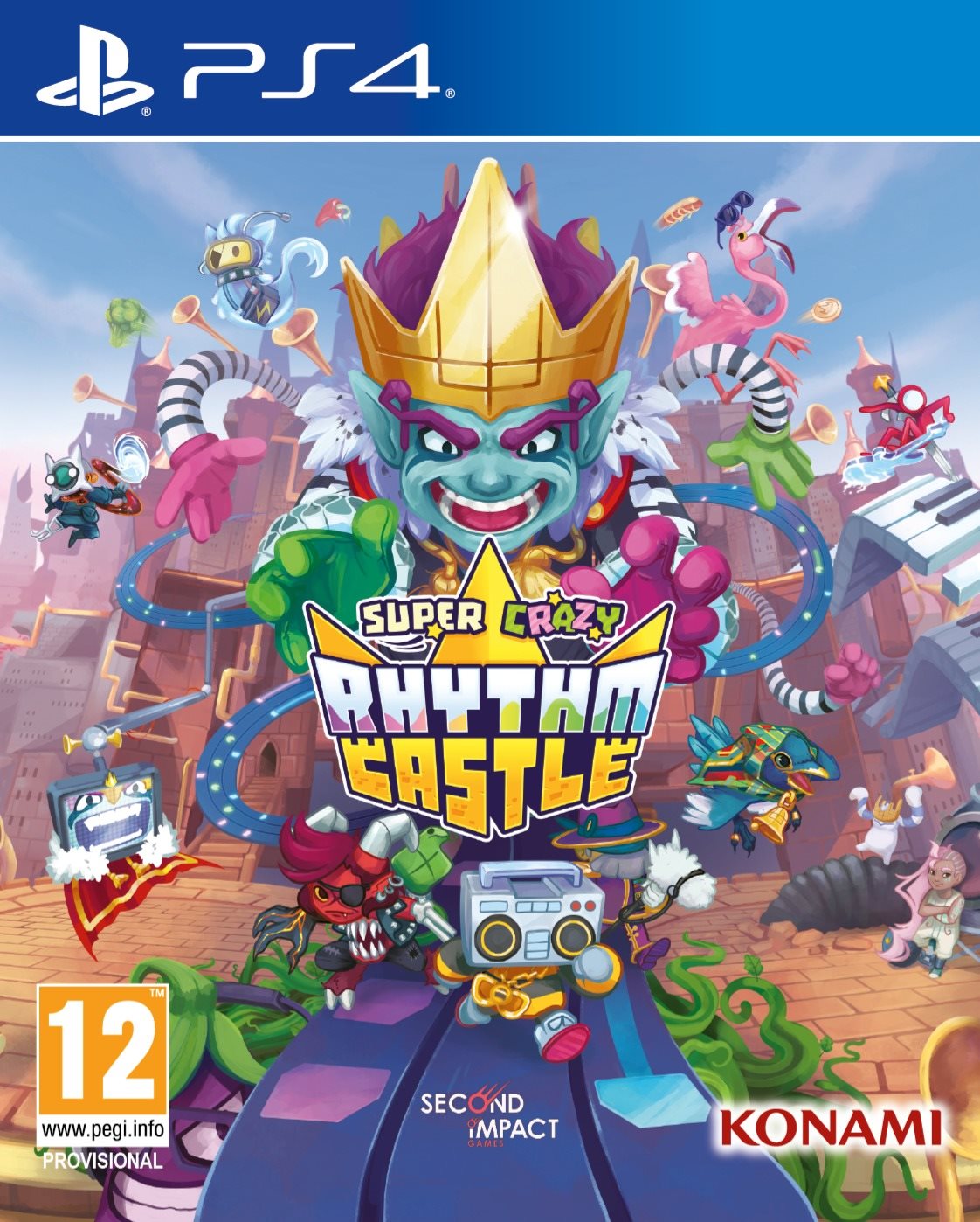 Konzol játék Super Crazy Rhythm Castle - PS4