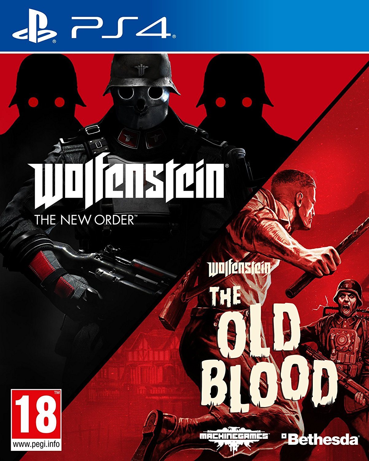 Wolfenstein: The New Order + The Old Blood - PS4
