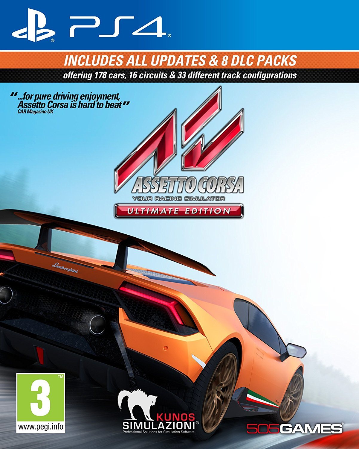 Assetto Corsa Ultimate Edition - PS4, PS5