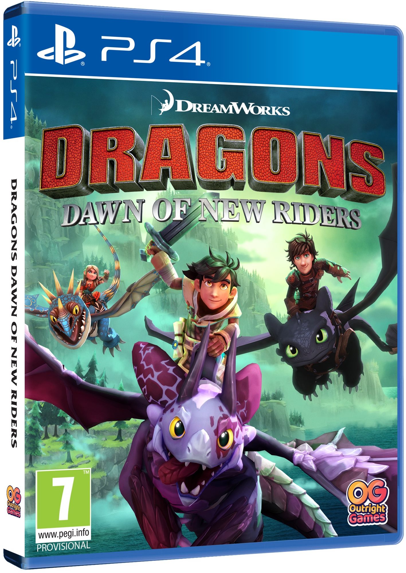 Konzol játék Dragons: Dawn of New Riders - PS4